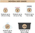 Boveda 62% Storage Humidifier Packets - 2 Way Humidity Control Packs- Size 1-20 Count Resealable Bag - Storage Container Accessories - Bulk Humidity Packs - Relative Humidity Packs - Packet
