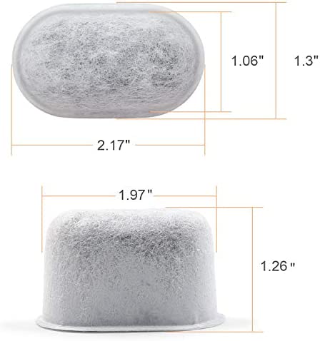 12 Pack Keurig Compatible Water Filters Replacement by Possiave - Charcoal Water Filters for Keurig - Fit Keurig 2.0 and 1.0 Classic Coffee Makers