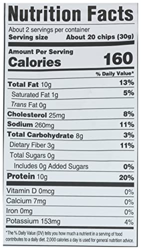 WILDE BRANDS Sea Salt Vinegar Chicken Chips, 2.25 OZ
