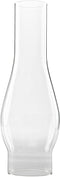Light of Mine | 2 5/8" x 10" Oil Lamp Globe Replacement Lamp | Oil Lamp Chimney | Hurricane Lamp Glass Replacement | Clear Smooth Top Chimney for Rayo & Central Draft Burners