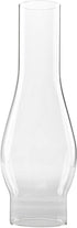 Light of Mine | 2 5/8" x 10" Oil Lamp Globe Replacement Lamp | Oil Lamp Chimney | Hurricane Lamp Glass Replacement | Clear Smooth Top Chimney for Rayo & Central Draft Burners