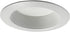 Basics 4 in. 2700K Soft White LED 600 Lumen Retrofit Downlight Baffle Trim Module, White