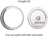Jillmo Fermentation Kit, Stainless Steel Fermenting Kit for Wide Mouth Mason Jars (Jars Not Included)