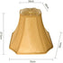 Tootoo Star Antique Octagonal Royal Bell Lamp Shade for Floor Lampshade and Table Lamp,(6.3x6.3)x(13x13)x10.8",Antique Gold