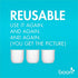 Boon, NURSH Reusable Silicone Replacement Pouch, Air-Free Feeding, Birth and up, 4 Ounce (Pack of 3)