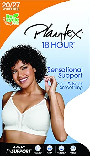 Playtex Women's 18 Hour Sensational Support Wireless Bra US0020