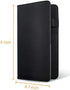 Server Book with Zipper and Magnetic Pocket Waitress Book Waiter Book Wallet Restaurant Waitstaff Organizer Fit Server Apron with Money Pocket 4.7" X 9" (Big Capacity with Magnetic Closure)