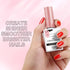 Makartt Gel Nail Strengthener Reinforce Polish, Nail Strengthening Repair Polish Nail Hardener for Treating Weak Damaged Peeling Nails Clear Soak Off Gel Lacquer Long Lasting Professional DIY Nail Art