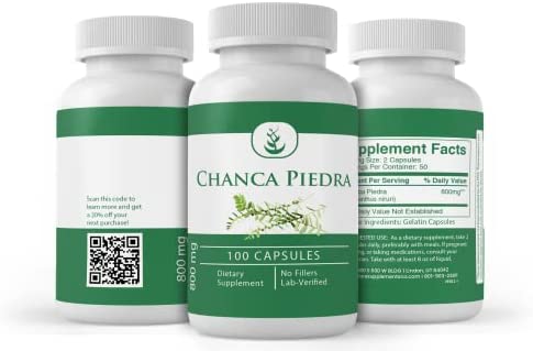 Pure Original Ingredients Chanca Piedra (100 Capsules) Always Pure, No Additives Or Fillers, Lab Verified