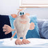 Booba Collectible Plush with Light Up Eyes - Stuffed Toy from Netflix Show Booba Cute, Soft, Stuffed Plush Plush Doll for Kids - Night Light & Companion - Officially Licensed Product - 15 Inches