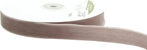 May Arts 3/4-Inch Wide Ribbon, Pewter Velvet