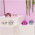 Purse Pets Micros, Fuzzy Bunny BB Stylish Small Purse with Eye Roll Feature, Kids Toys for Girls Aged 5 and Up