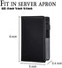 Black Server Books For Waitress/Waiter Book with Zipper Money Pocket,Cute Waitress Books Organizer Accessories Fit Server Aprons Note Pads (Black)