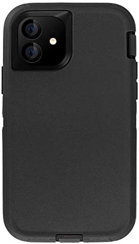 AICase for iPhone 11 Case (6.1"), Drop Protection Full Body Rugged Heavy Duty Case, Shockproof/Drop/Dust Proof 3-Layer Protective Durable Cover for Apple iPhone 11 6.1-inch Black