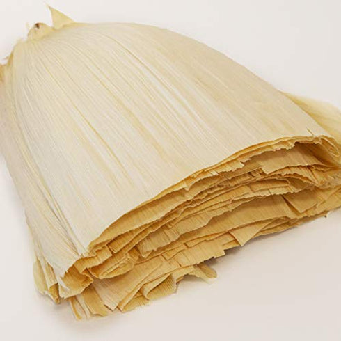 6oz Premium Corn Husks for Mexican Tamales, Hojas de Maiz Para Tamal Seleccionada, Large Tamale Wrappers by 1400s Spices