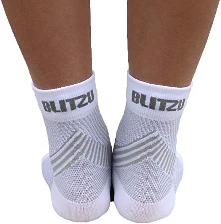 Compression Socks for Plantar Fasciitis Relief for Women Best Foot Wrap for Plantar Fasciitis Brace Planter Fasciated Brace Night Plantar Fasciitis Support Orthotics for Plantar Fasciitis White L-XL