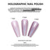 Ownest. Holographic Nail Polish, Gorgeous Glossy Holographic Halo Glitter Polish Nail Art Nail Pigment Diamond Laser Nail Polish-LS06