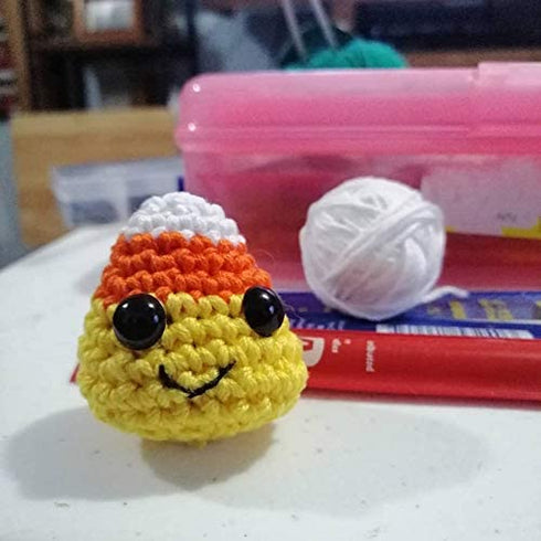 Safety Eyes for Amigurumi Crochet 30PCS 16-24 mm, Plastic Black Large Safety Doll Eyes Stuffed Animal Eyes Craft Crochet Eyes for DIY of Puppet, Bear, Toy Doll Making Supplies