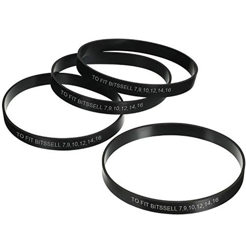 4 Pieces Vacuum Belts 3031120 Replacement Vacuum Belts Compatible with 7/9/10 P/N 3031120 Replacement Belt