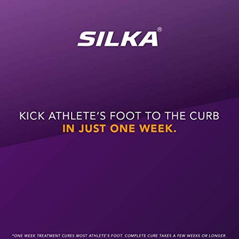 SILKA Anti-Fungal Cream, Clinical Anti-Fungus Foot Treatment, Fluid, 1 Oz