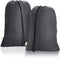 OTraki XL Travel Laundry Bags 2 Pack 28 x 45 inch Heavy Duty Drawstring Dorm Large Organizer Bag Tear Resistant Big Laundry Hamper Basket Liner Jumbo Dirty Clothes Storage, Three Loads of Clothes Grey