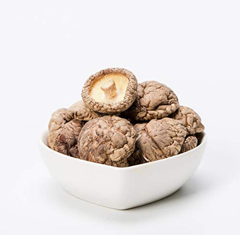 VIGOROUS MOUNTAINS Big Shiitake Dried Shitake Mushrooms 4-5 CM Whole (4)