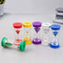EMDMAK Sand Timer, Acrylic Hourglass Timer Colorful Sandglass Timer 1 min/2 mins/3 mins/5 mins/10 mins/15 mins Sand Clock Timer for Games Classroom Home Office(Pack of 6)