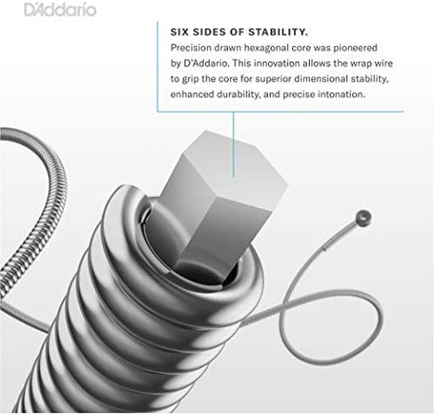 D’Addario EXP16 Coated Phosphor Bronze Acoustic Guitar Strings, Light, 12-53 – Offers a Warm, Bright and Well-Balanced Acoustic Tone and 4x Longer Life - With NY Steel for Strength and Pitch Stability