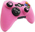 BRHE Cool Silicone Protector Cover Case Anti-Slip Soft Comfort for Xbox 360 Controller Skin (Pink)