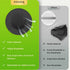 Sensor Covers for Freestyle Libre 2 Swimming Waterproof (25PCS)+ 1 Hardshell Cover, No Glue on Sensor, 1-Hand Patching/Removing, Adhesive Patches, CGM Overpatch, Freestyle Libre 14 Day Sensor Patches