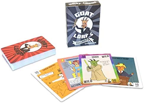 Goat Lords -- Hilarious and Competitive New Card Game, Best for Adults, Teens, and Kids, Ages 7 and Up. Awesome Party Game for Families, Fun Board Games Nights, etc!