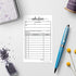 321Done Order Form Pad, 3.4x5.5 Handheld 2-Part Carbonless, Made in USA, Carbon Duplicate Copy Sales Receipt Form, Invoice Booklet, Cute for Small Boutique Business (50 Sets) White/Yellow