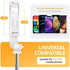ATUMTEK 40.5" Selfie Stick Tripod, Extendable & Portable Bluetooth Selfie Stick with Remote for iPhone 13/12/12 Pro/11/XS/XR/X/8/7 Plus, Samsung, Huawei, Google, LG, Sony Android Smartphones, White