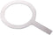 UPKOCH Stainless Steel Baking Cup Ring Milk Coffee Cup Rim Protective Cover with Handle For Tea Dessert Shop Cafe