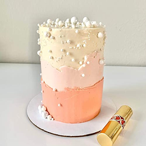 White Pearls Sprinkle Mix by Simply Sucré | Pearl Sprinkles Sprinkles | Wedding Sprinkles | Edible Sprinkles | 4 oz. 8oz. 16 oz. 24 oz. | Bulk Sprinkles | White Sprinkles