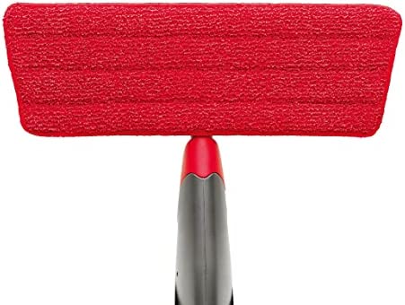 Rubbermaid Reveal Spray Mop Replacement Wet Mopping Microfiber Pad (FG1M1900RED)
