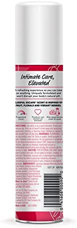 Summer's Eve Feminine Deodorant Freshening Spray, Blissful Escape, 2 Fl Oz