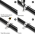 Jersvimc 50Pcs 15/32 Inch(0.47 inch) Stainless Steel Conduit Clamps, Two Hole Strap U Bracket Rigid Pipe Strap Metal U Clamp Conduit Strap Tension Clips U-tube Clamp Heavy Duty