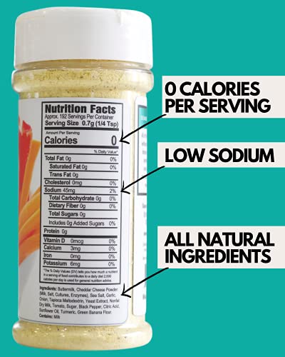 Zesty Ranch Low Sodium Keto Seasoning by Oh My Spice | 0 Calories, 0 Carbs, 0 Sugar, Gluten Free, Paleo, Non GMO, No MSG No Preservatives | Gourmet Healthy Seasonings for Cooking & Flavor Dressing Mix