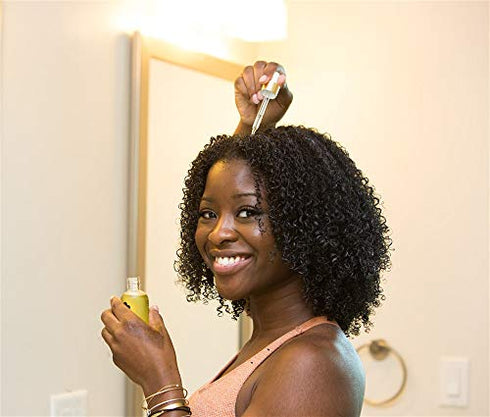 Shedavi Vegan Healthy Hair Growth Oil Serum With Botanicals - Hair Growth for Women & Men - Hair Treatment for Dry Damaged Hair and Scalp With Argan, Coconut, Castor, Tea Tree Oil For Hair Growth