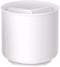 Extra Large Rotating White Utensil Holder Caddy with Sturdy No-Tip Weighted Base, Removable Divider, and Gripped Insert - Rust Proof Plastic and Dishwasher Safe Kitchen Utensil Holder for Countertop