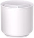Extra Large Rotating White Utensil Holder Caddy with Sturdy No-Tip Weighted Base, Removable Divider, and Gripped Insert - Rust Proof Plastic and Dishwasher Safe Kitchen Utensil Holder for Countertop