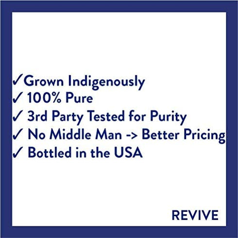 Lavender Essential Oil by Revive Essential Oils - 100% Pure Therapeutic Grade, For Diffuser, Humidifier, Massage, Aromatherapy, Skin & Hair Care - Cruelty Free -Unrefined Oils With No Fillers