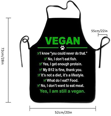 Lily's Rossne Apron for Women and Men, for Chef Kitchen Cooking Aprons BBQ Bib Apron Great Gift - Accept Customized Apron