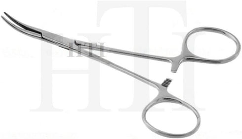 Stainless Steel CRILE Forceps 5.5" Curved Premium Grade AUTOCLAVABLE (HTI BRAND)
