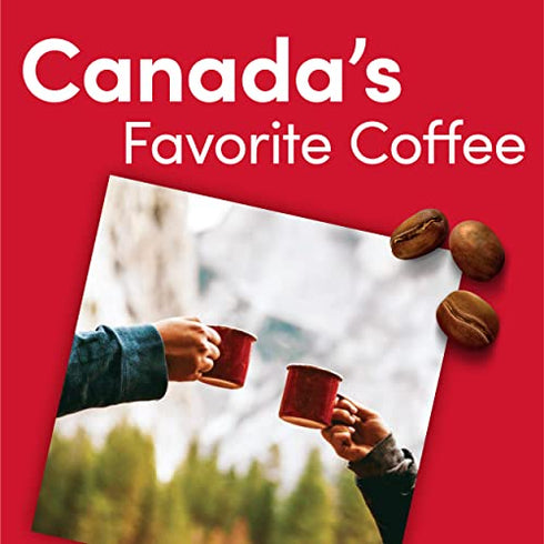 Tim Hortons Original Blend, Medium Roast Coffee, Single-Serve K-Cup Pods Compatible with Keurig Brewers, 12ct K-Cups