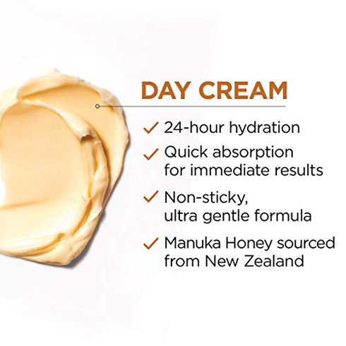 L'Oreal Paris Skincare Age Perfect Hydra-Nutrition Day Cream with Manuka Honey Extract and Nurturing Oils, Anti-Aging Cream to Firm and Improve Elasticity on Dry Skin, 2.55 oz.