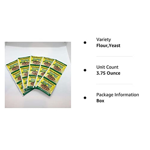 Fleischmann's Yeast Pizza, 0.25-Ounce Pouches 3 Count(Pack of 5)