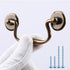 MOOD.SC 4 Pack 2 3/4" C-C Bail Drawer Pull Drop Swing Dresser Handles Hanging Pulls Cabinet Knobs Pull Antique Bronze Antique Brass Swan Neck Bail Pulls Hardware 70 mm 2.75" Hole Center