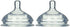 Comotomo Silicone Replacement Nipple, Slow Flow, 0-3 Months, 2 Count